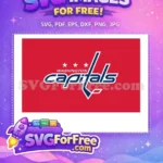 Free Capitals Hockey Logo Free NHL Team Sport Free SVG - Instant Download