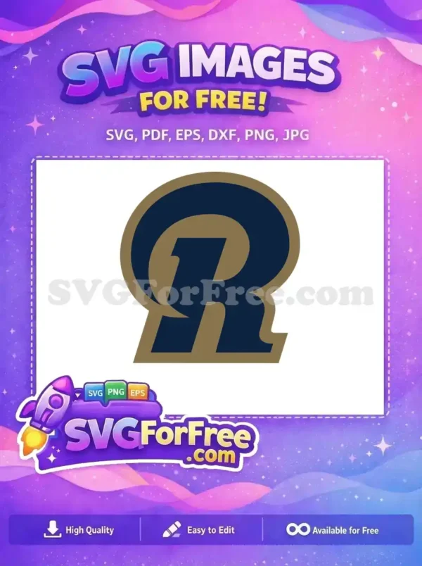 Free Navy Letter Free Gold Outline Sport Free SVG