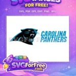 Free Fierce Feline Free Sport Logos Carolina Panthers Free SVG - Instant Download