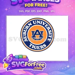 Free Auburn University Tigers Logo Free Mascot Free Sport Logos SVG