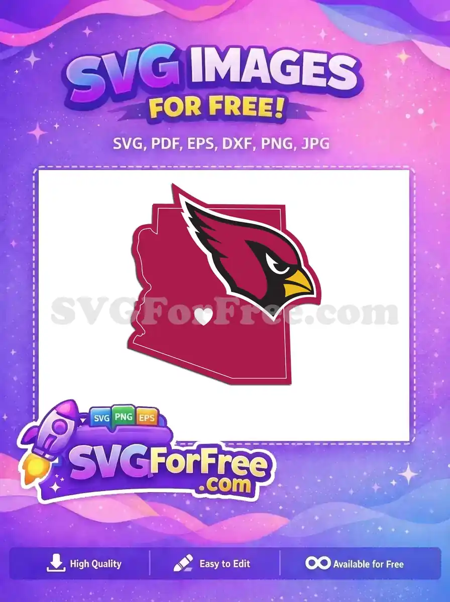Free Cardinal Head Free Arizona State Sport Logos Free SVG
