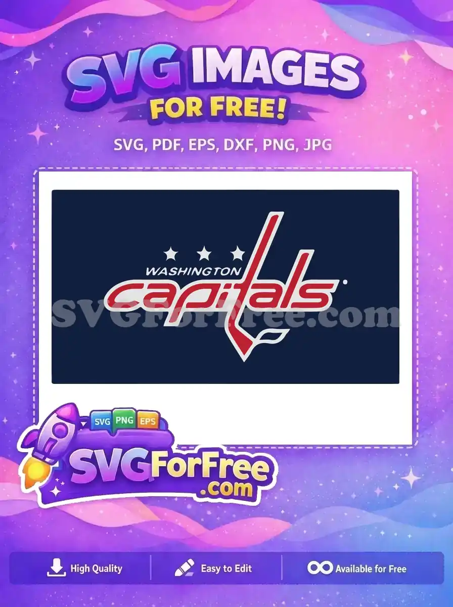 Free Capitals Logo Free Hockey Stick Sport Logos Free SVG