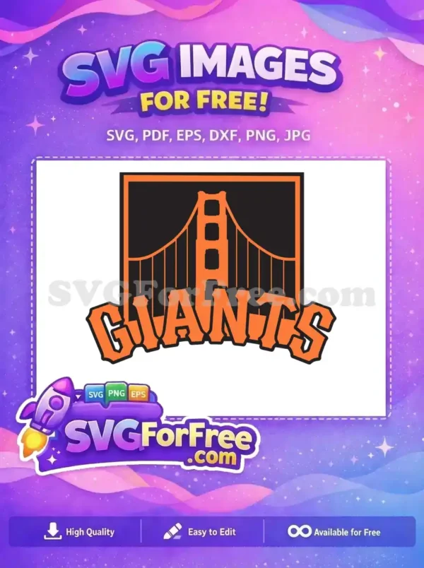 Free Orange Giants Free Golden Gate Sport Free SVG Free Orange Giants Free Golden Gate Sport Free SVG