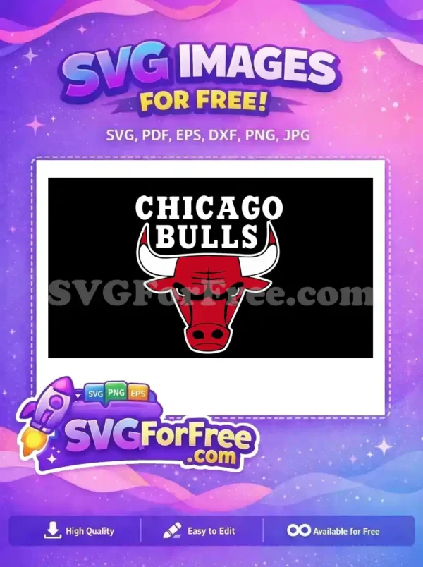 Free Red Angry Bull Free Chicago Bulls Sport Free SVG 2