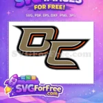 Free Brown Orange Letters Free Sport Logos Free SVG - Instant Download