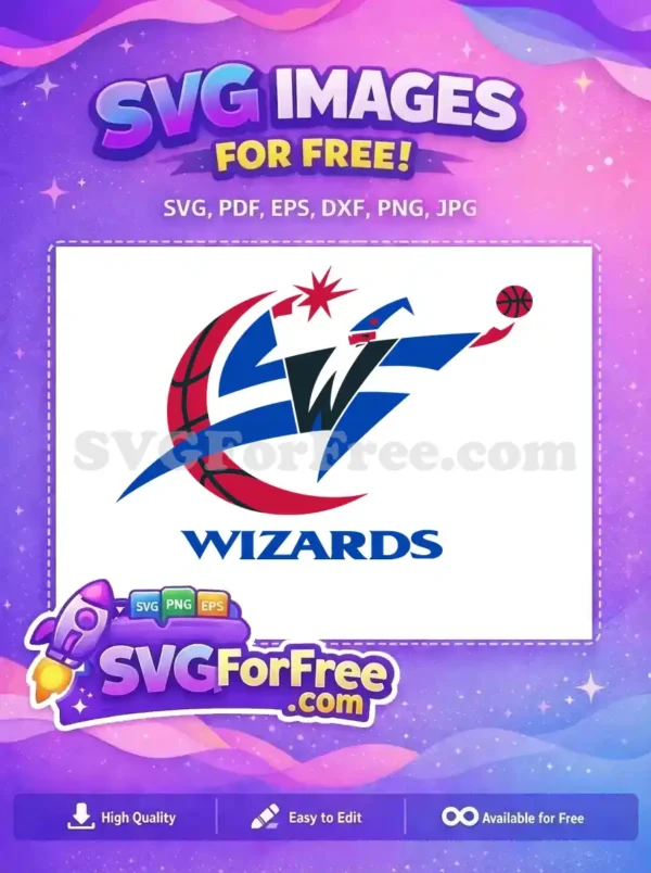 Free Red Crescent Free Blue Wizard Sport Logo Free SVG