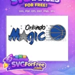 Free Blue Silver Stars Free Orlando Magic Logo Free SVG - Instant Download