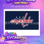 Free Capitals Logo Free Hockey Team Washington Free SVG - Instant Download