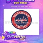 Free Capitals Logo Free NHL Hockey Team Sport Free SVG - Instant Download