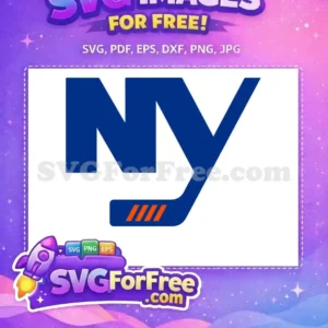 Free Blue NY Islanders Free Hockey Stick Sport Free SVG