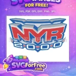 Free NYR 2000 Free Logo New York Rangers Free SVG - Instant Download