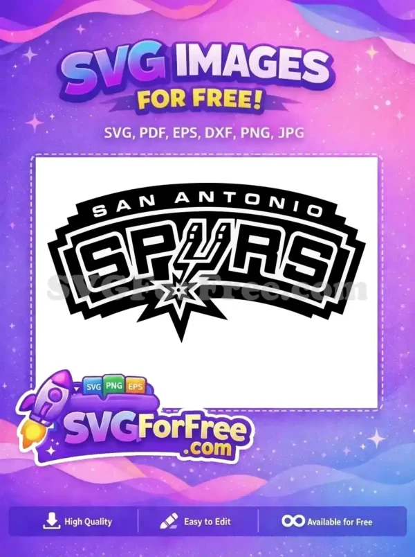 Free San Antonio Free Spurs Sport Logos Free SVG 2