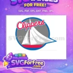 Free Clippers Sailboat Free Sport Logos Free SVG - Instant Download