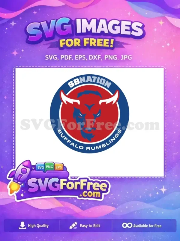 Free Buffalo Rumblings Free Angry Eyes Sport Logos Free SVG