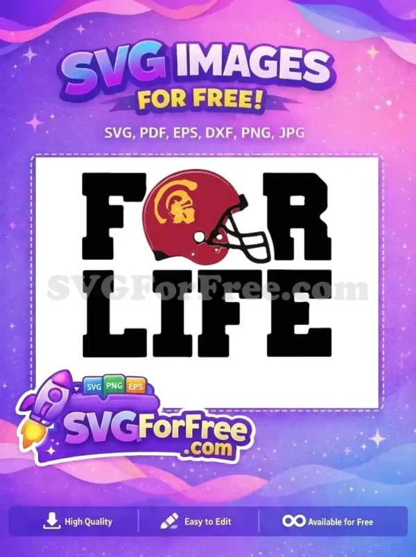 Free USC Trojans Helmet Free Sport Logos For Life Free SVG