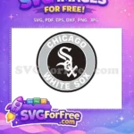 Free Chicago White Sox Logo Free Sport Logos Free SVG - Instant Download
