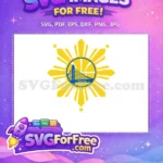 Free Golden State Bridge Free Basketball Yellow Sport Free SVG - Instant Download