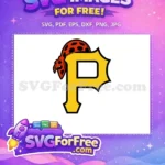 Free Orange Bandana Free Yellow Letter Pittsburgh Free SVG - Instant Download