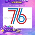 Free Red White Blue Free Sport Logos 1 Free SVG - Instant Download