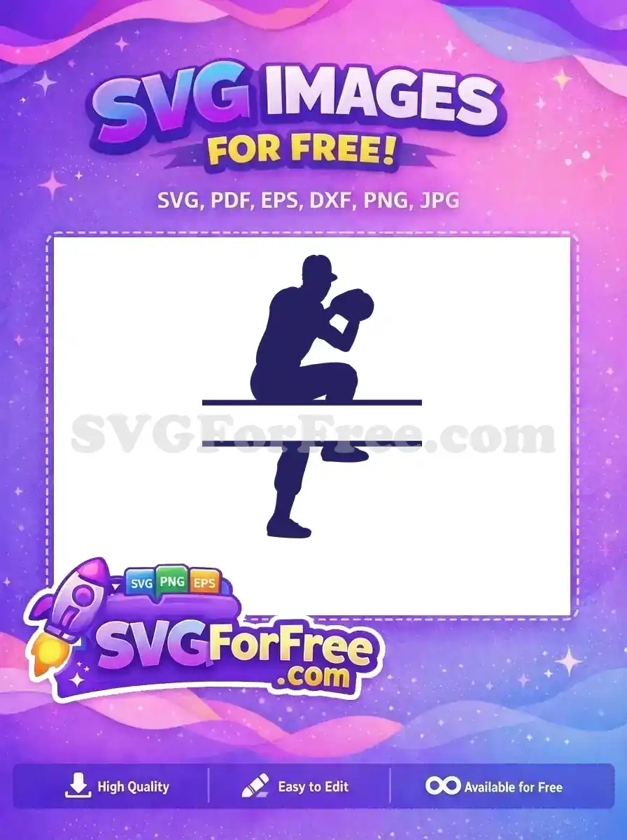 Free Baseball Player Free Sports Silhouette American Free SVG