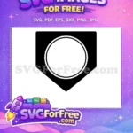 Free Line Art Free Sports American Football Free SVG - Instant Download