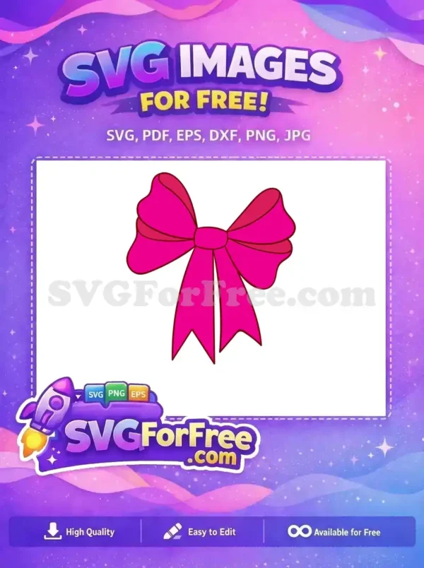 Free Fuchsia Pink Ribbon Free Sports Logos Decoration Free SVG