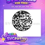 Free Love Heart Free Moon Stars I Love You Free SVG - Instant Download