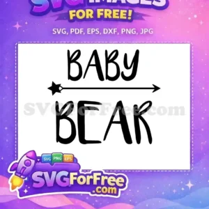 Free Baby Lettering Free Bear Cub Arrow Sports Free SVG Free Baby Lettering Free Bear Cub Arrow Sports Free SVG