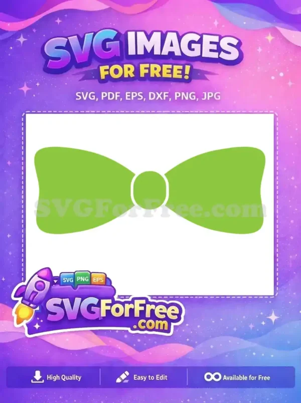 Free Lime Green Bowtie Free St Patricks Day Free SVG