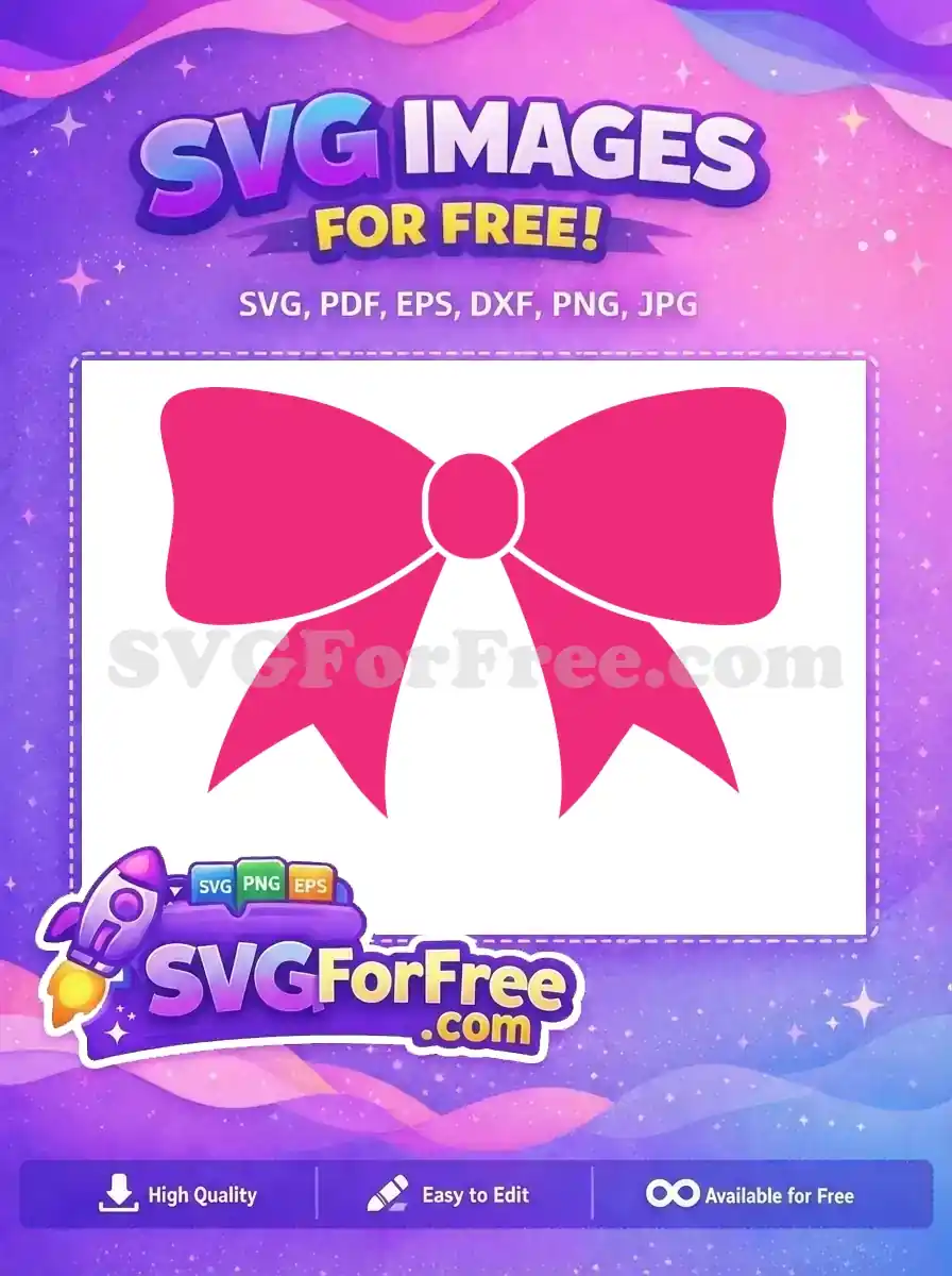 Free Fuchsia Ribbon Free Bow Sports Decorations Free SVG