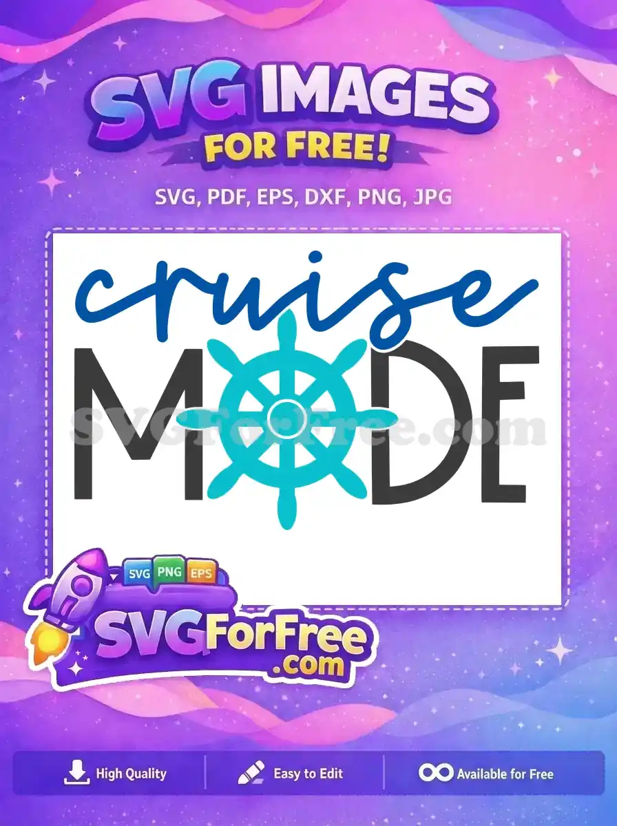 Free Blue Cruise Free Spring Break Cruise Mode Free SVG