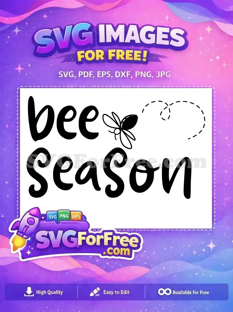 Free Bee Season Quote Free Flying Bee Free SVG