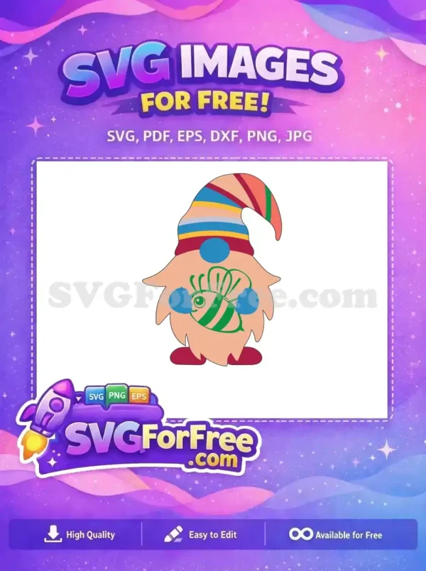 Free Striped Hat Free Bee Detail Spring Quotes Free SVG