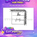 Free Minimalist Layout Free Squares Family Sign Movie Free SVG - Instant Download