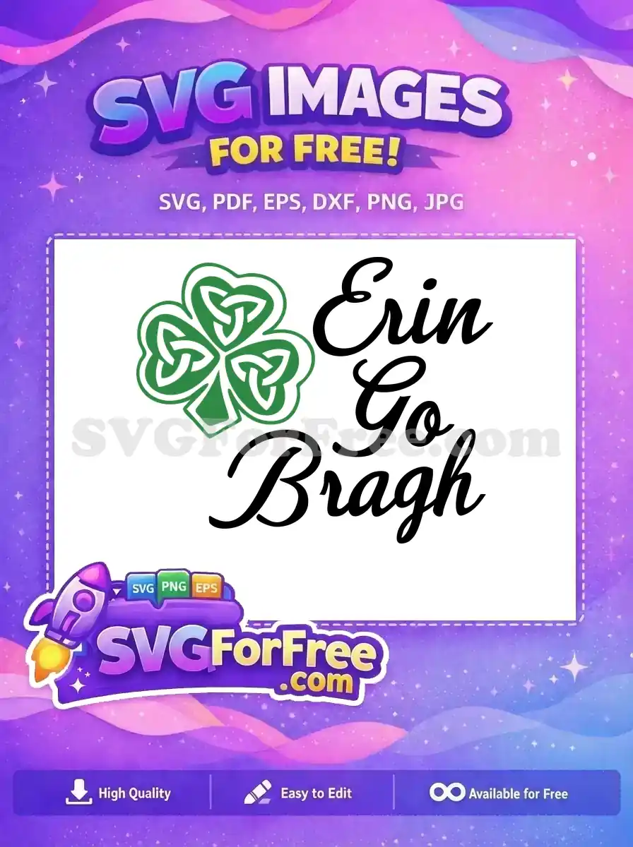 Free Green Celtic Knot Free Shamrock St Patricks Free SVG