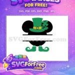 Free Shamrock Hat Free Green Shoes St Patricks Free SVG - Instant Download