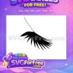 Free Pointed Edges Free Black Silhouette Nature Free SVG - Instant Download