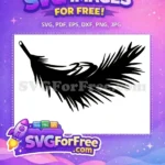 Free Detailed Stamp Leaves Free Shadowed Plant Silhouette Free SVG - Instant Download