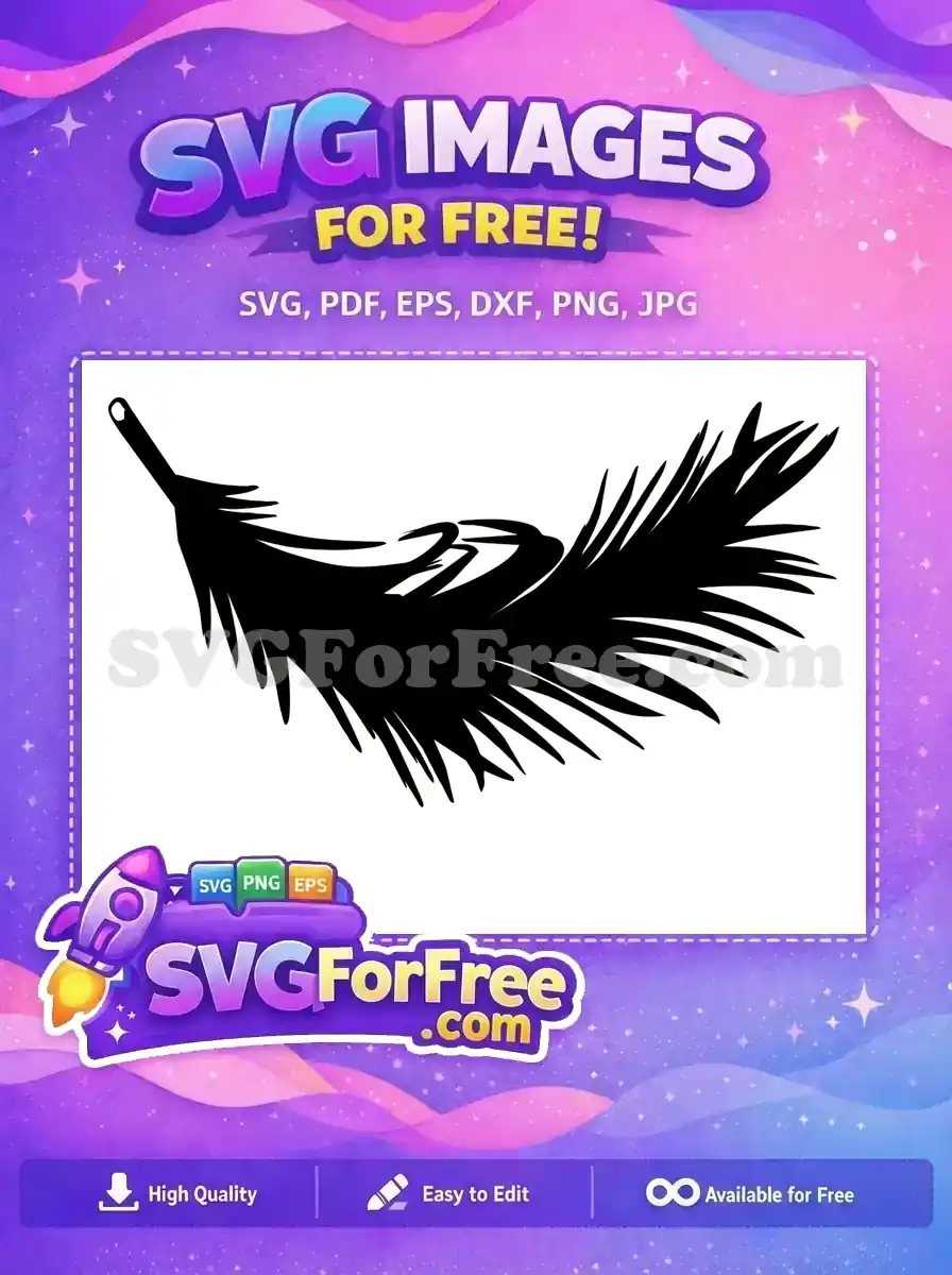 Free Detailed Stamp Leaves Free Shadowed Plant Silhouette Free SVG