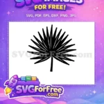 Free Pointed Leaf Free Black Stamp Leaves Category 1 Free SVG 2 - Instant Download