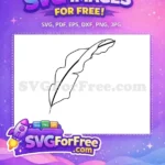 Free Detailed Stamp Free Leaves Design Nature Free SVG - Instant Download