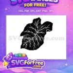 Free Detailed Leaf Free Stamp Leaves Category 1 Free SVG - Instant Download