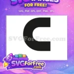 Free Black Round Free Star Wars Font Movie Free SVG - Instant Download
