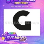 Free Letter G Free Star Wars Font Star Wars Free SVG - Instant Download