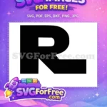 Free Letter R Free Star Wars Font Alphabet Free SVG - Instant Download