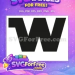 Free Letter W Free Star Wars Font Free SVG - Instant Download