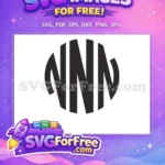 Free N Initial Free Monogram Star Wars Free SVG - Instant Download