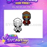 Free Masked Hero Free Red Jacket Guardians Free SVG - Instant Download