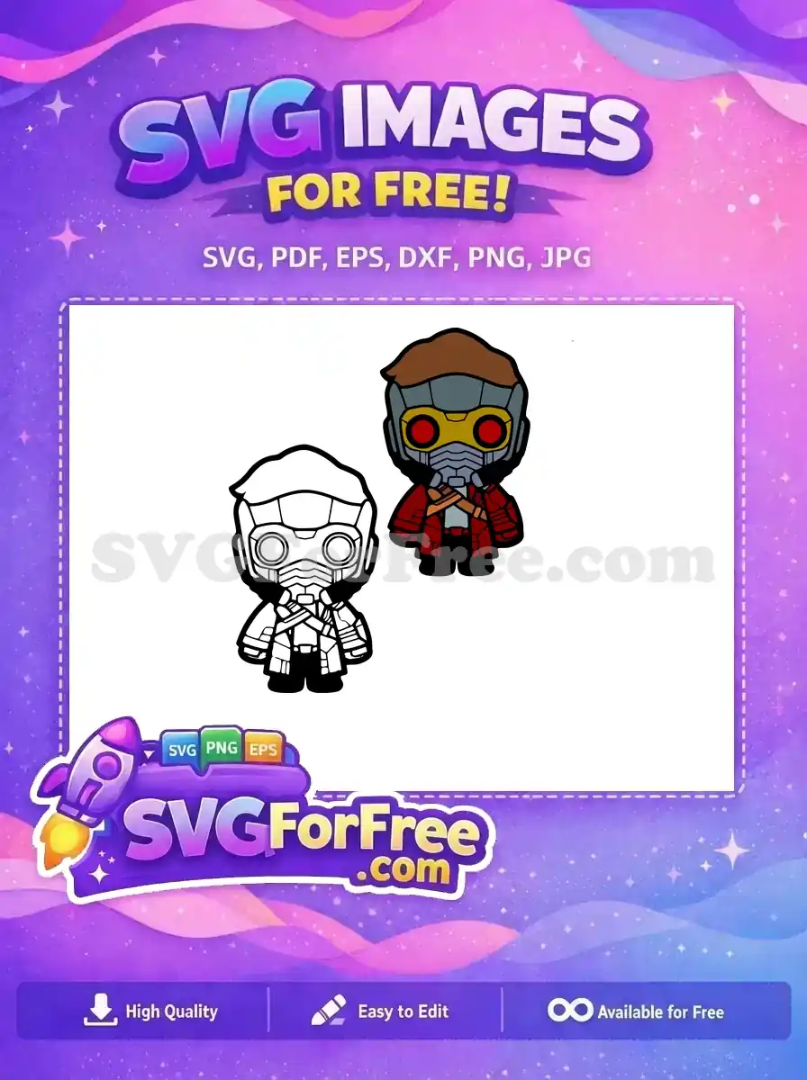 Free Masked Hero Free Red Jacket Guardians Free SVG
