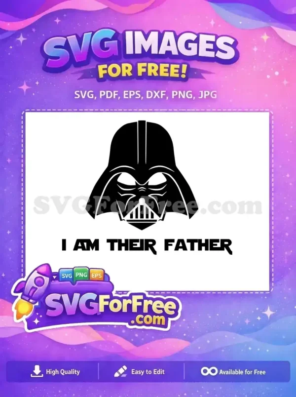 Free Darth Vader Mask Free Black Helmet Star Wars Free SVG 1